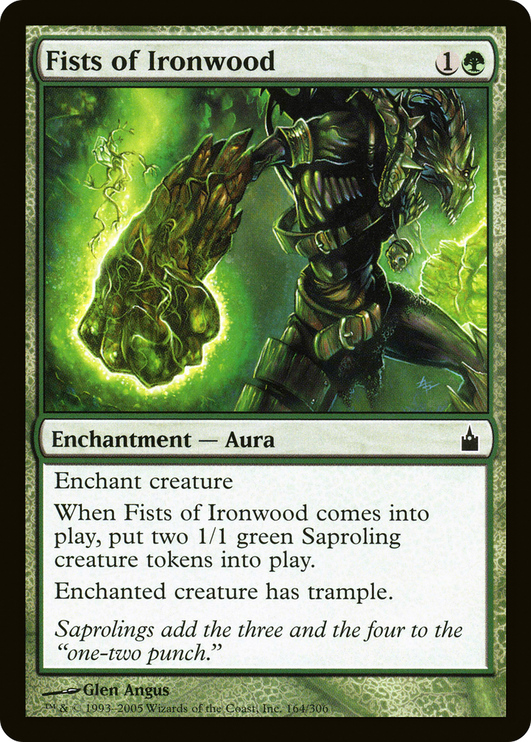 Fists of Ironwood (RAV-164) Foil