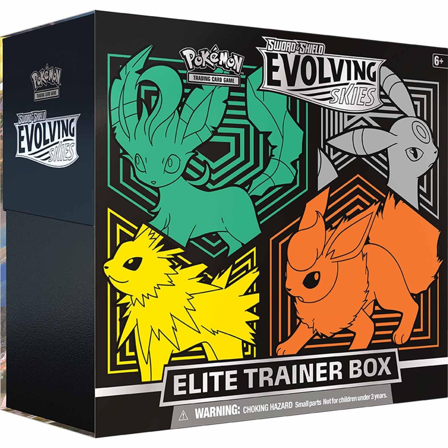 Pokémon TCG Sword & Shield Evolving Skies Elite Trainer Box (Flareon/Jolteon/Umbreon/Leafeon)