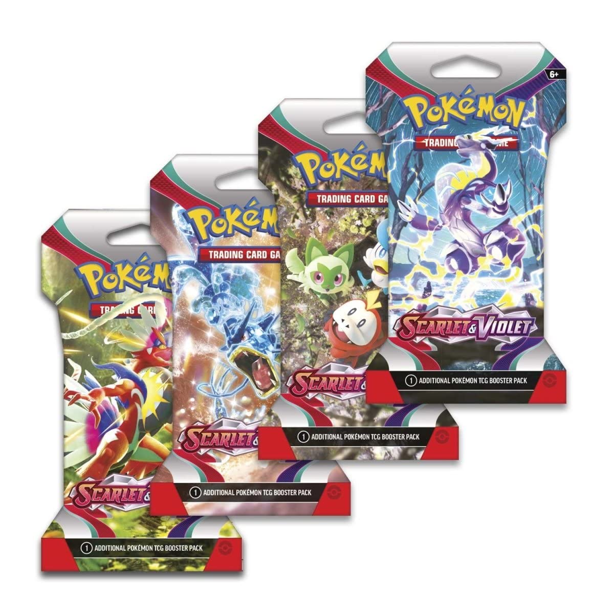 Pokémon Scarlet & Violet Sleeved Booster Pack (10 Cards)