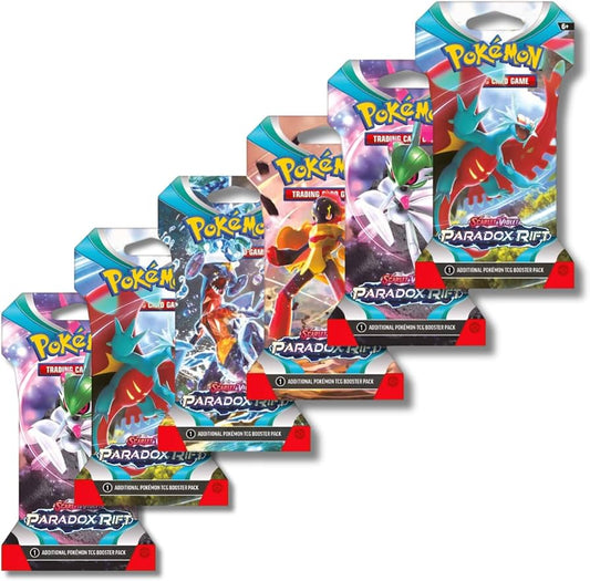 Pokémon Scarlet & Violet-Paradox Rift Sleeved Booster Pack (10 Cards)