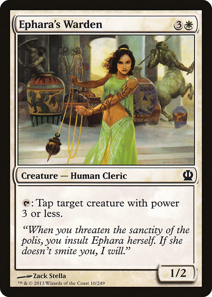 Ephara's Warden (THS-010) Foil