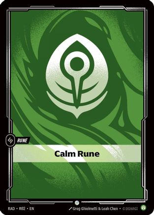 Calm Rune - R02 - Common