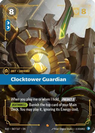 Clocktower Guardian - 067/167 - Epic