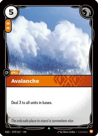 Avalanche - 079/167 - Uncommon
