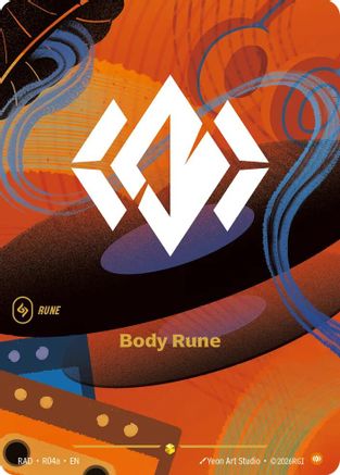 Body Rune (R04a) - R04a - Showcase