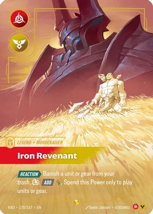 Mordekaiser, Iron Revenant (Overnumbered) - 170/167 - Showcase