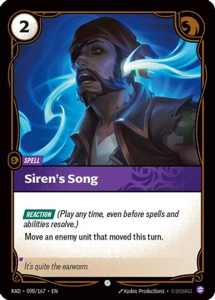 Siren's Song - 098/167 - Common (Foil)