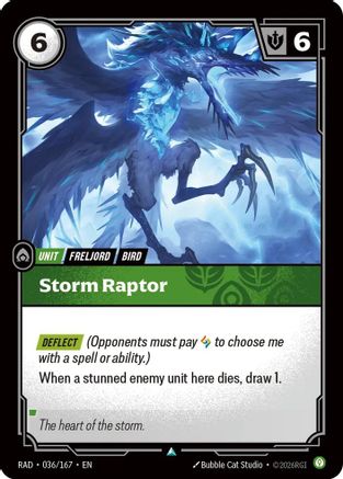 Storm Raptor - 036/167 - Uncommon