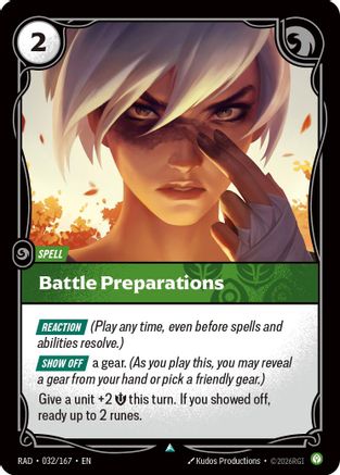 Battle Preparations - 032/167 - Uncommon