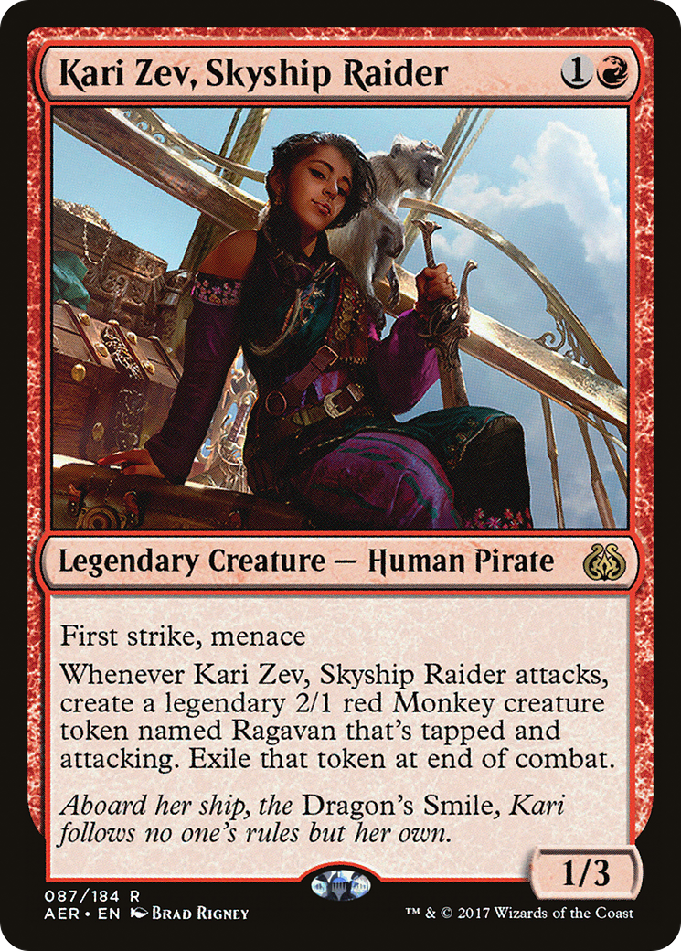 Kari Zev, Skyship Raider (AER-087) Foil
