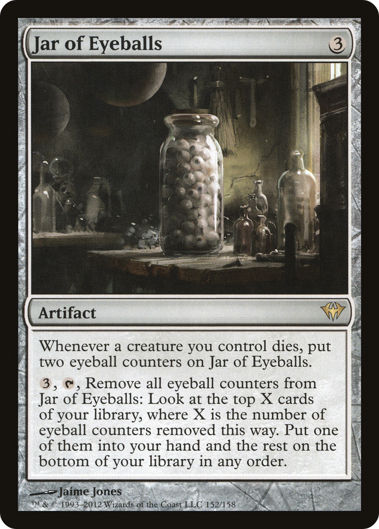 Jar of Eyeballs (DKA-152) Foil