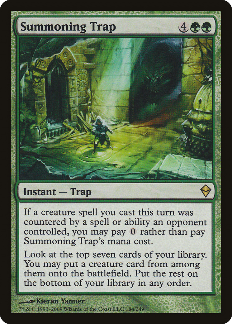 Summoning Trap (ZEN-184) Foil
