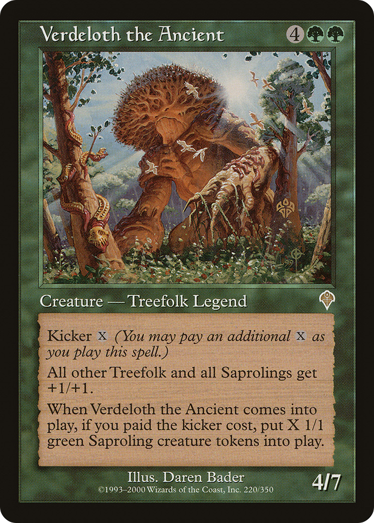 Verdeloth the Ancient (INV-220) Foil