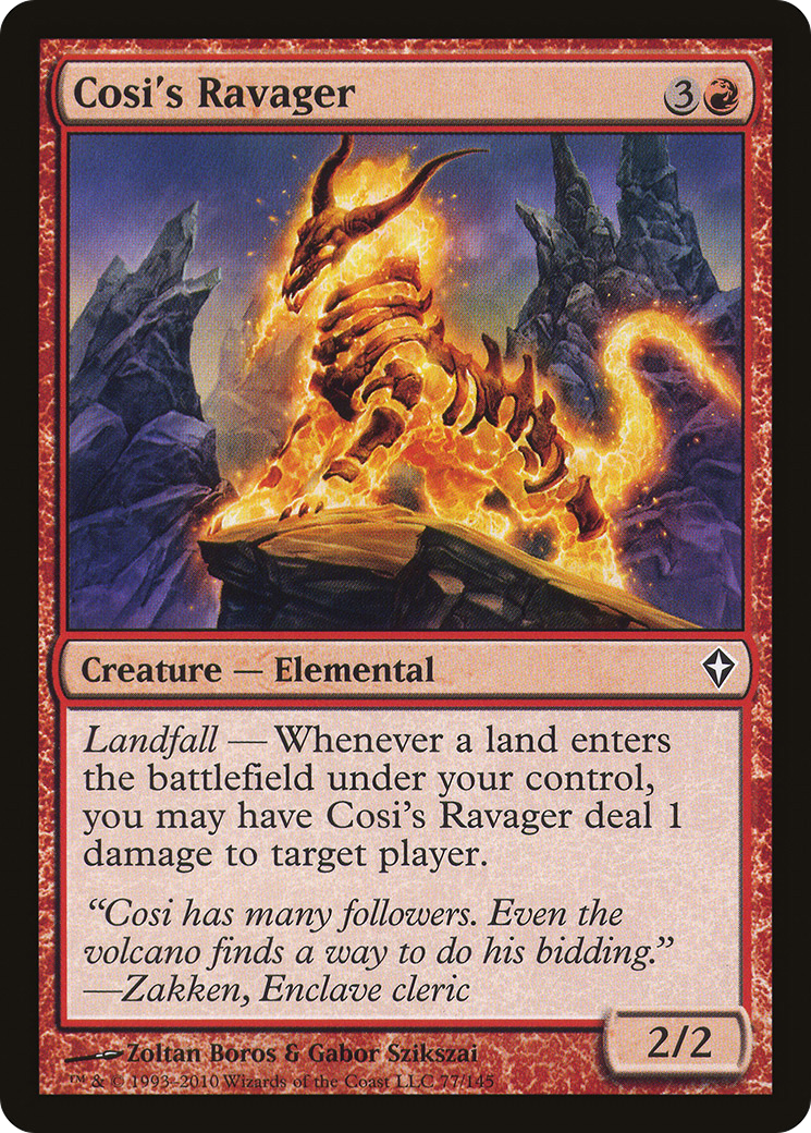 Cosi's Ravager (WWK-077) Foil