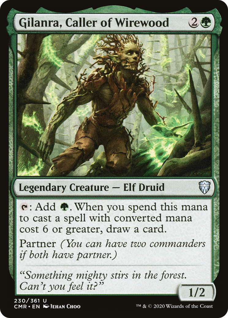 Gilanra, Caller of Wirewood (CMR-230) Foil