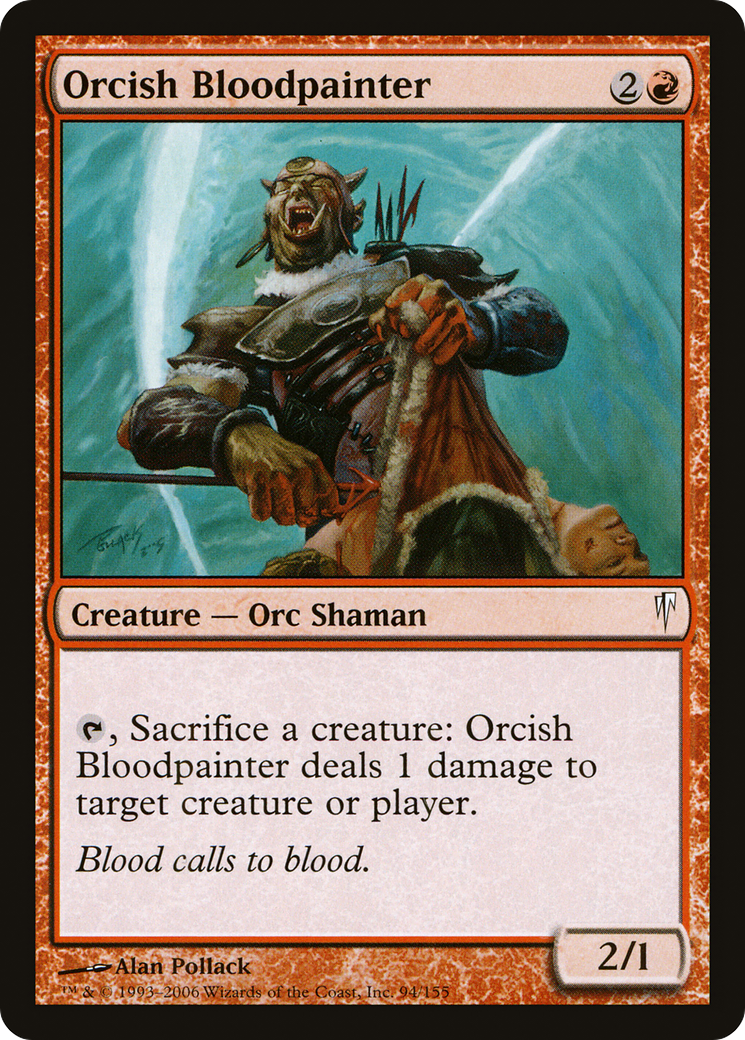 Orcish Bloodpainter (CSP-094) Foil