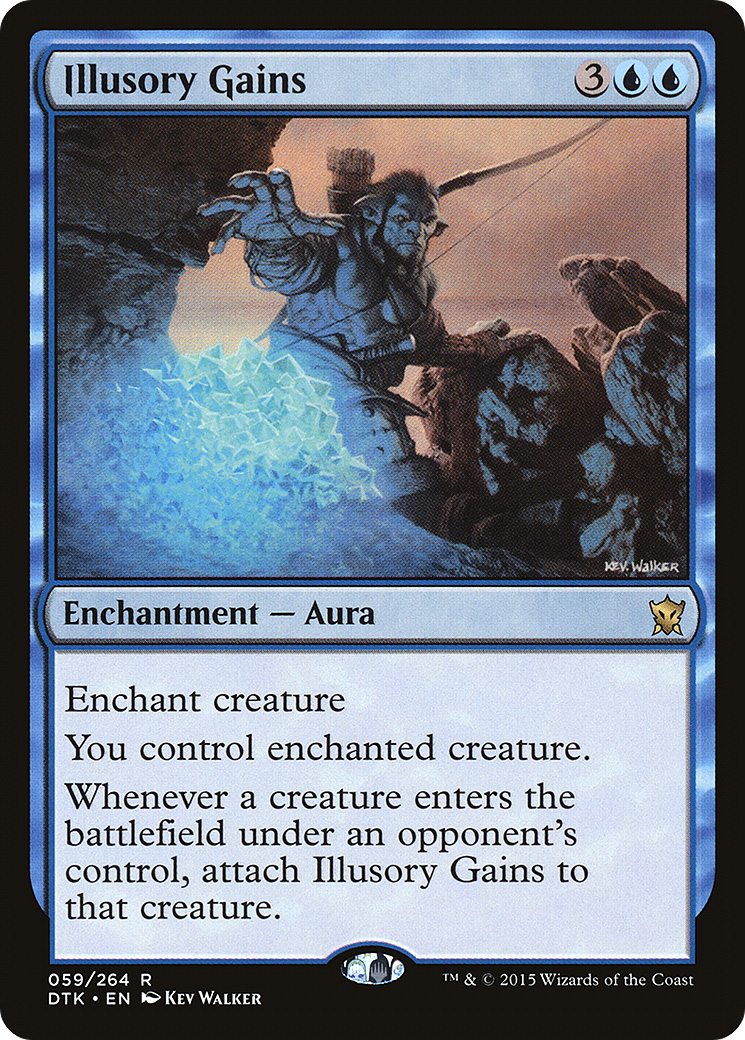 Illusory Gains (DTK-059) Foil