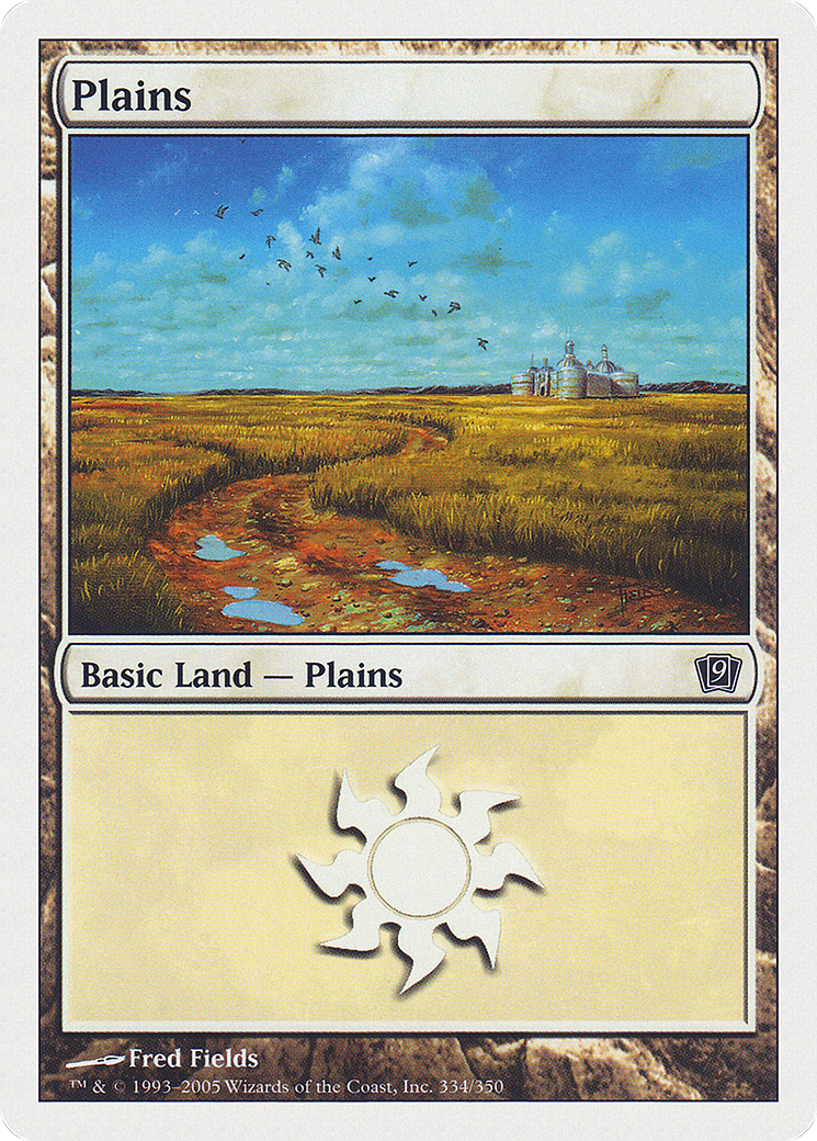 Plains (9ED-334) Foil