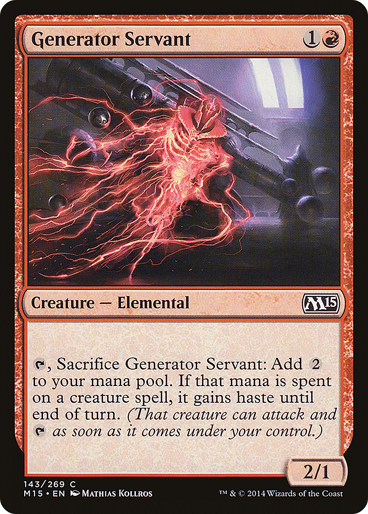 Generator Servant (M15-143) Foil
