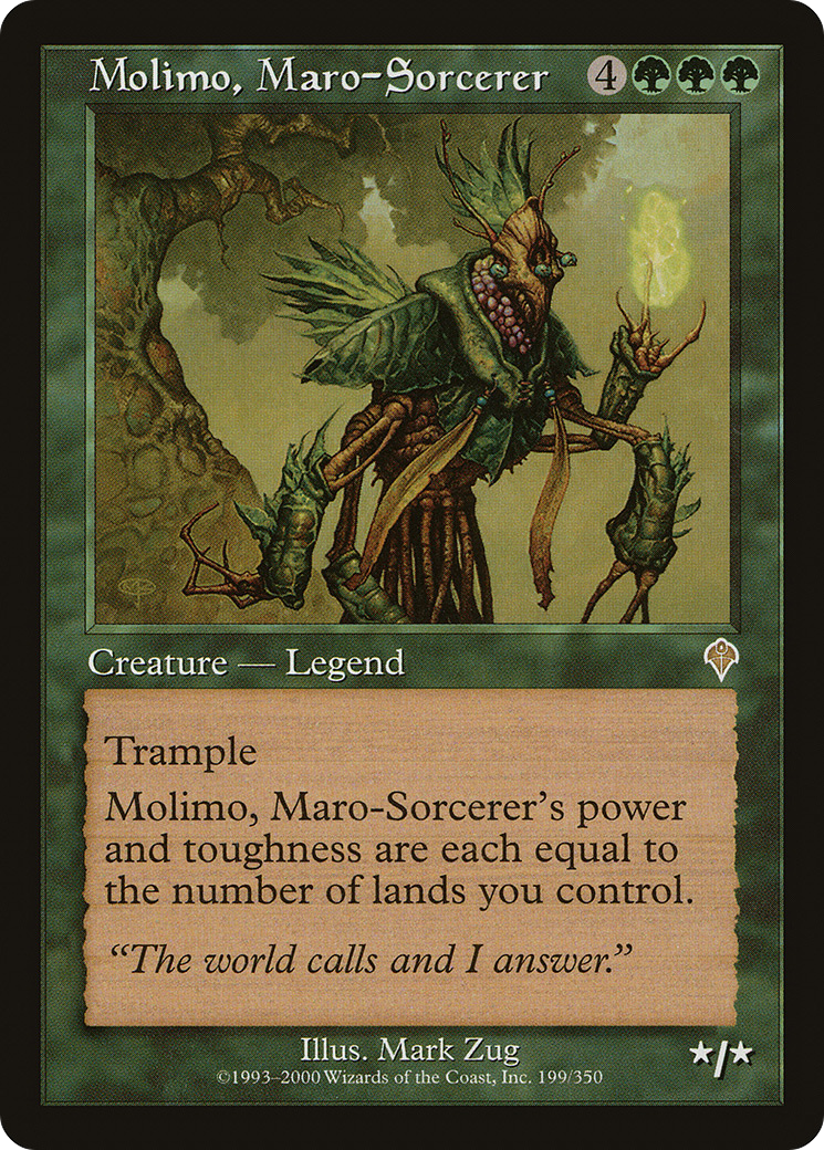 Molimo, Maro-Sorcerer (INV-199) Foil