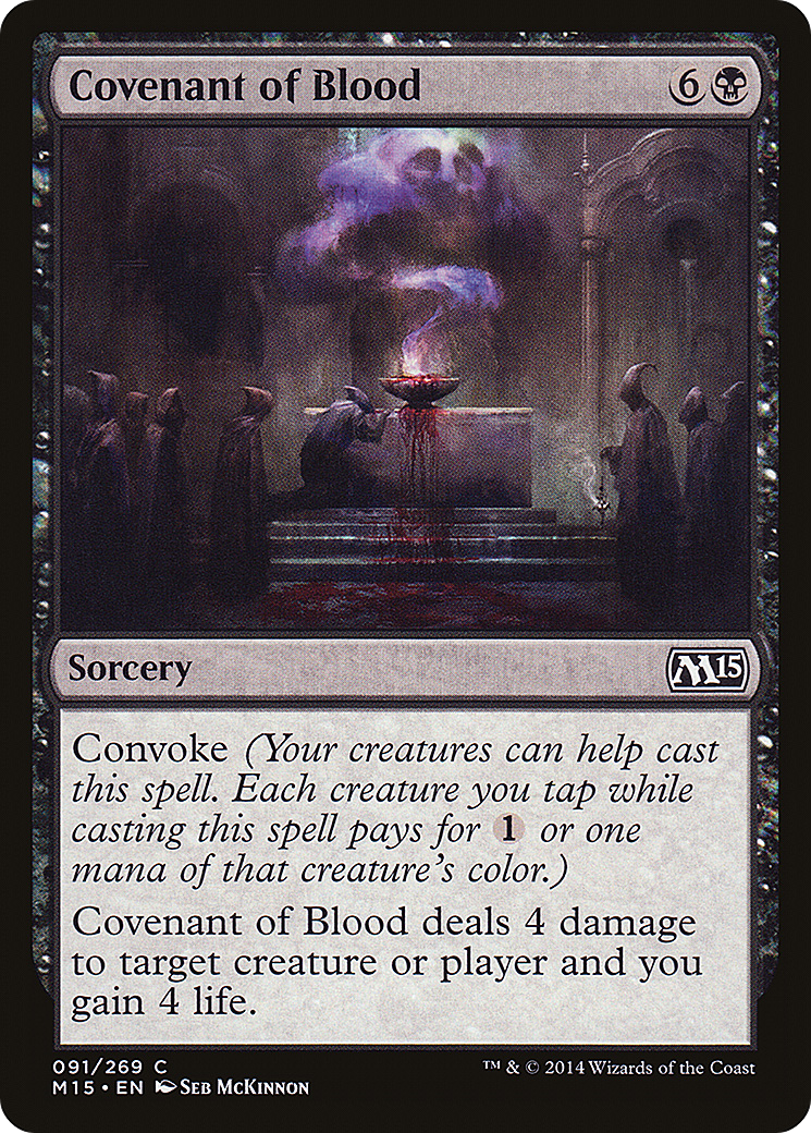 Covenant of Blood (M15-091) Foil
