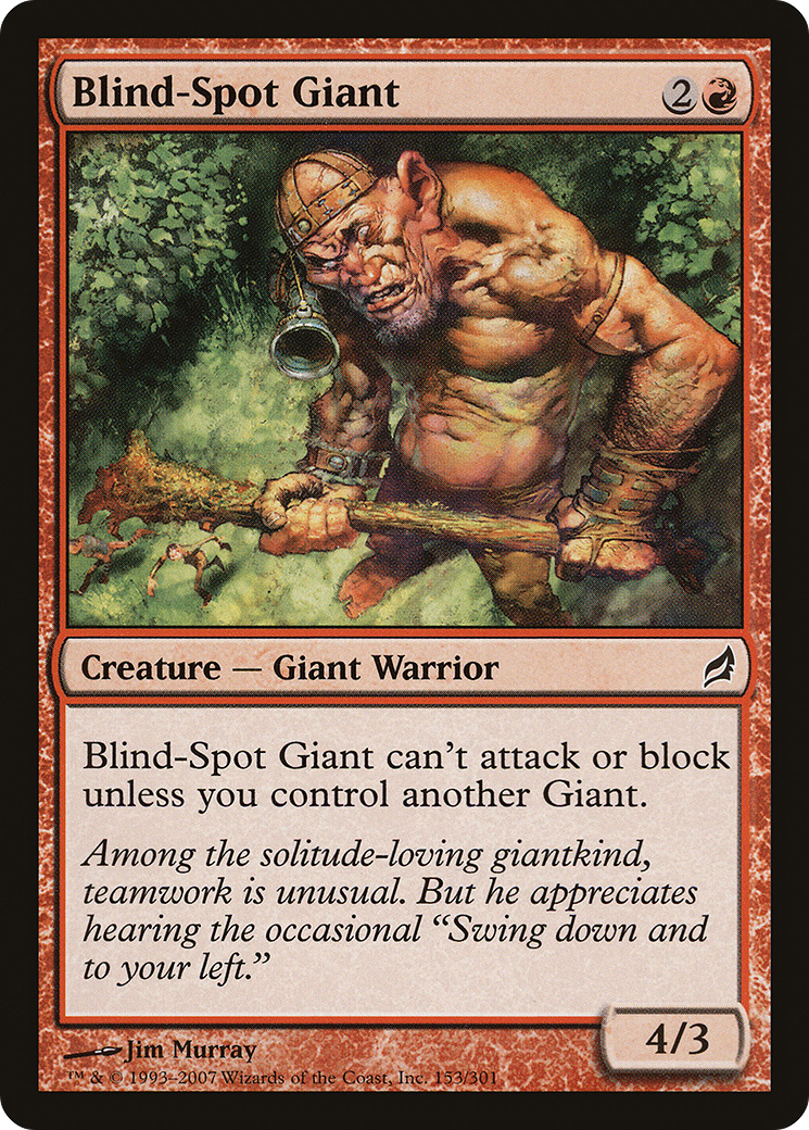 Blind-Spot Giant (LRW-153) Foil