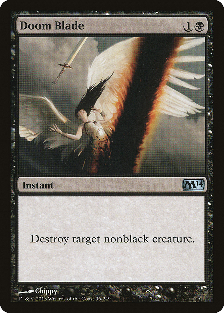 Doom Blade (M14-096) Foil