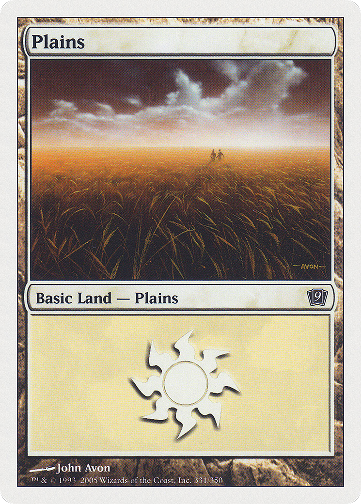 Plains (9ED-331) Foil