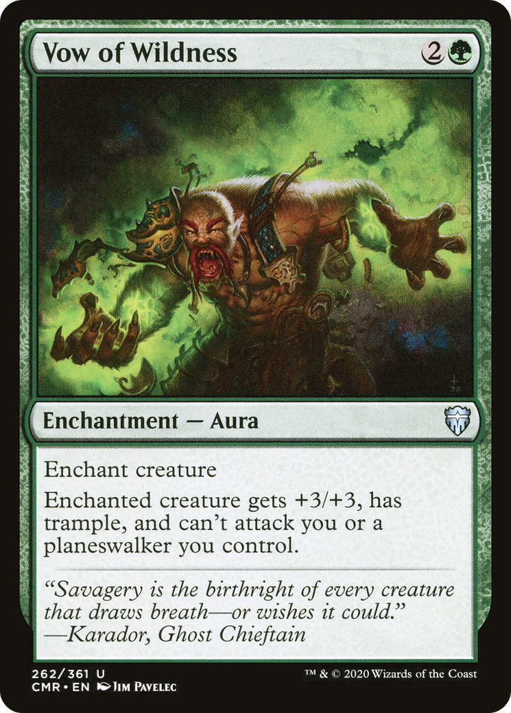 Vow of Wildness (CMR-262) Foil