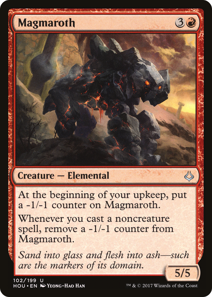 Magmaroth (HOU-102) Foil
