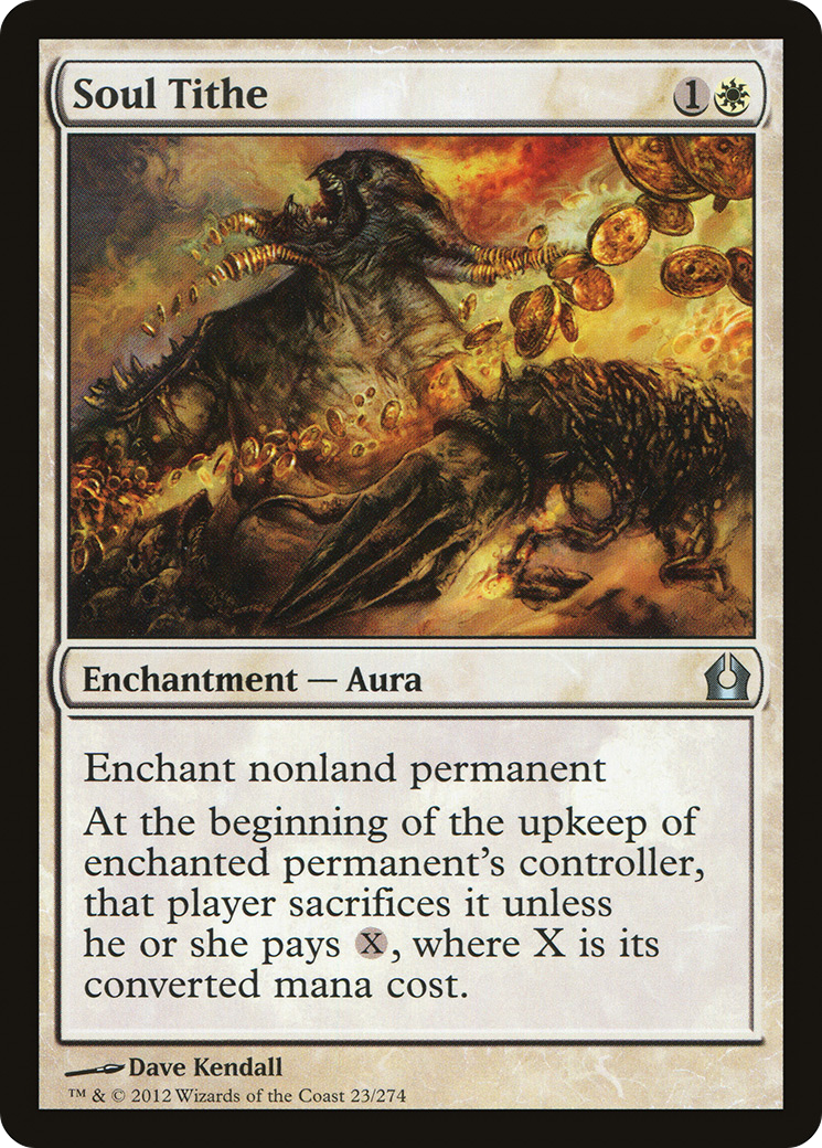 Soul Tithe (RTR-023) Foil