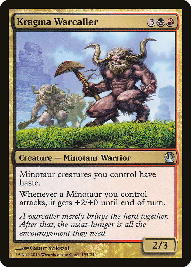 Kragma Warcaller (THS-195) Foil