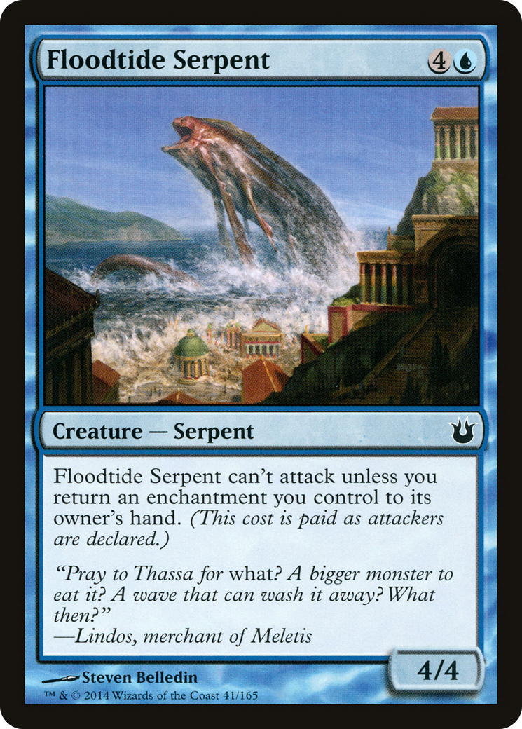 Floodtide Serpent (BNG-041) Foil