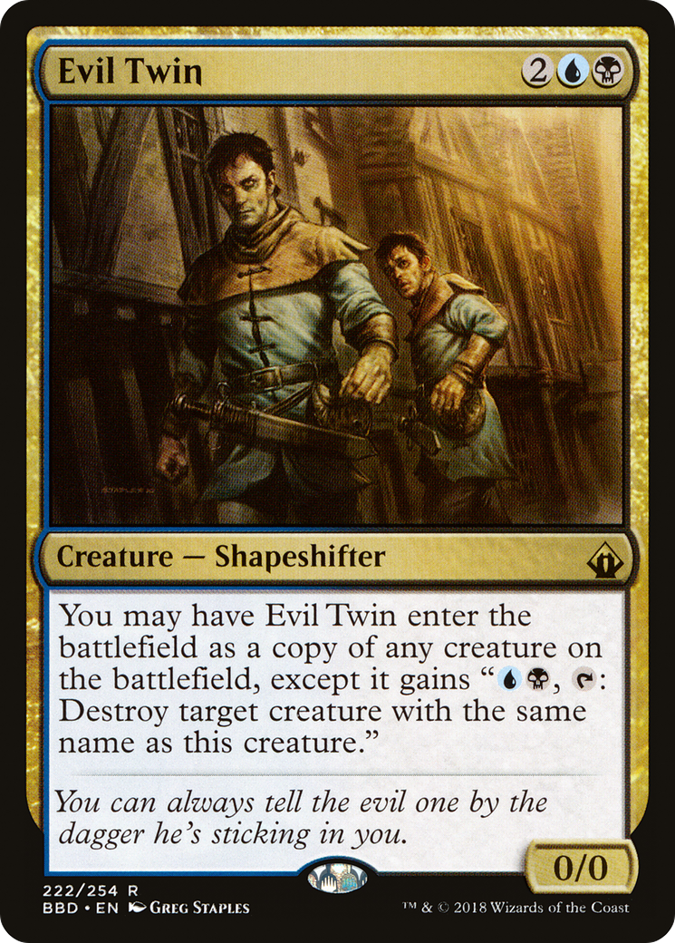 Evil Twin (BBD-222) Foil