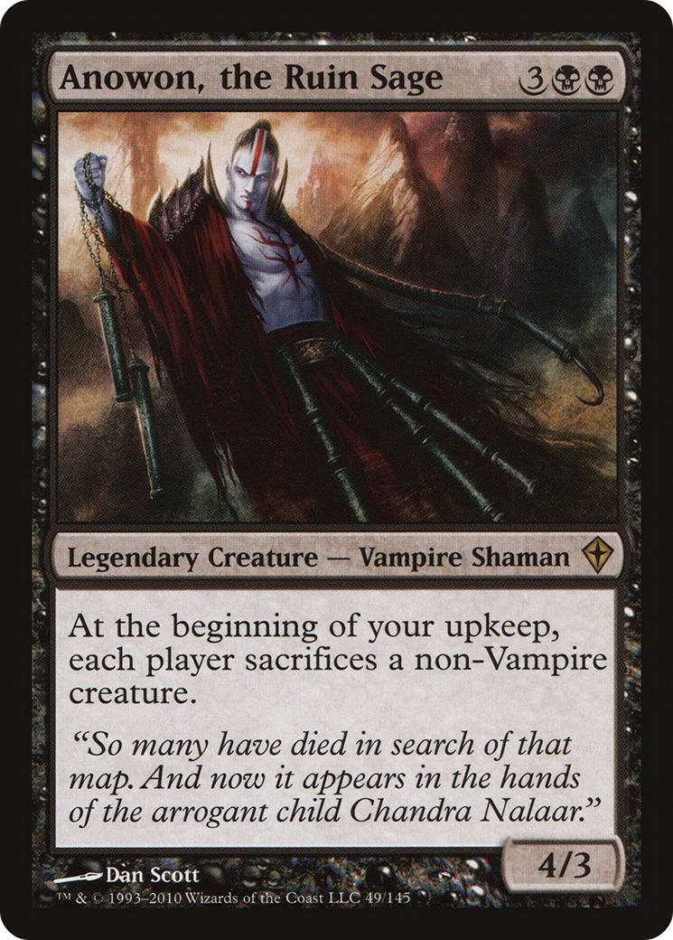 Anowon, the Ruin Sage (WWK-049) Foil