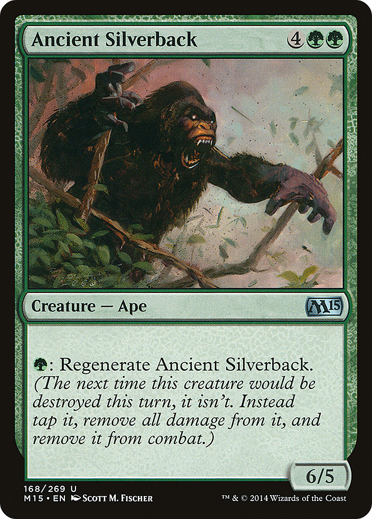 Ancient Silverback (M15-168) Foil