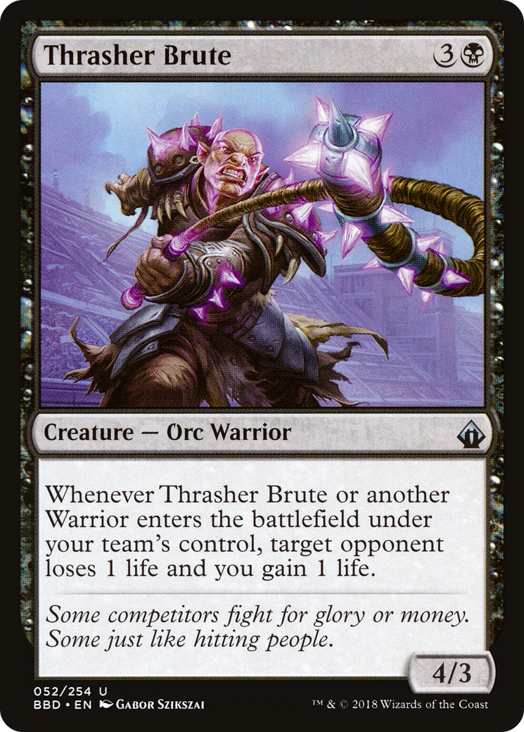 Thrasher Brute (BBD-052) Foil