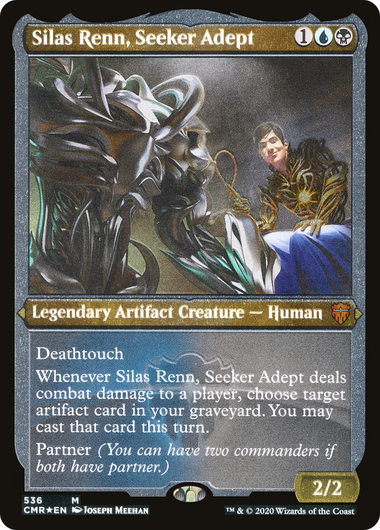 Silas Renn, Seeker Adept (Foil Etched) (CMR-536) Foil