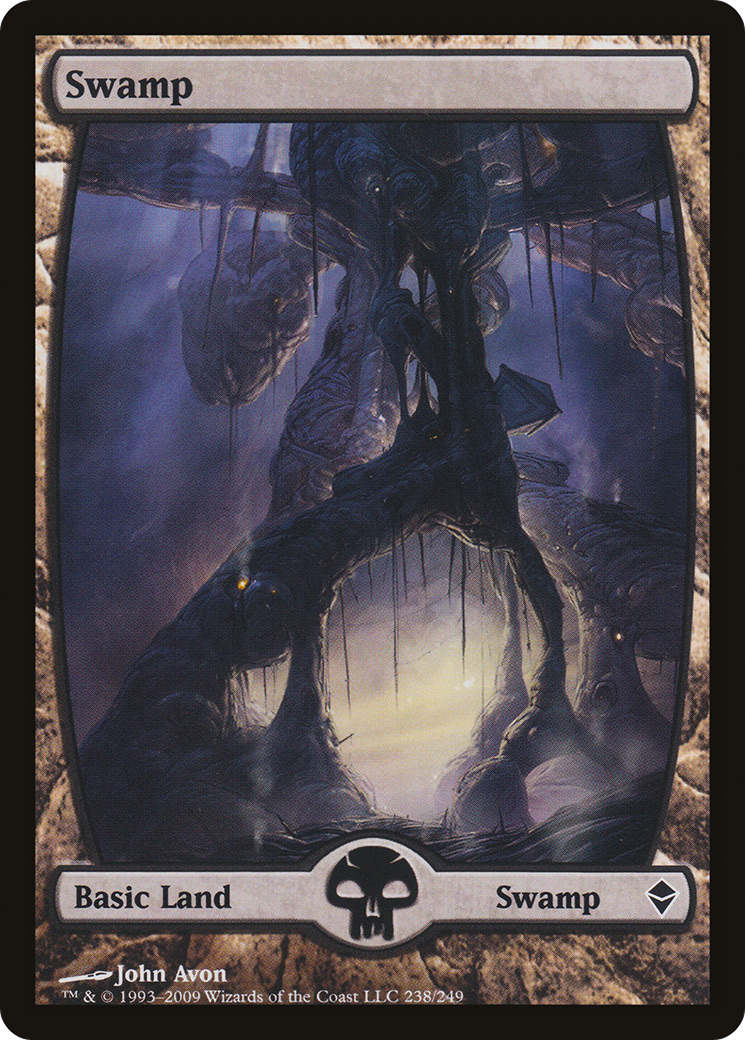 Swamp (238) - Full Art (ZEN-238) Foil
