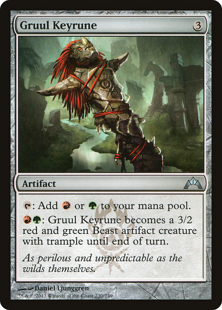 Gruul Keyrune (GTC-230)