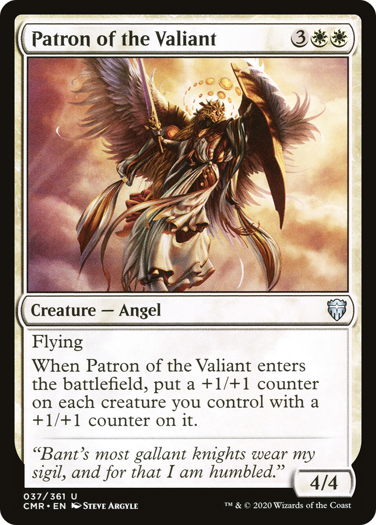 Patron of the Valiant (CMR-037) Foil