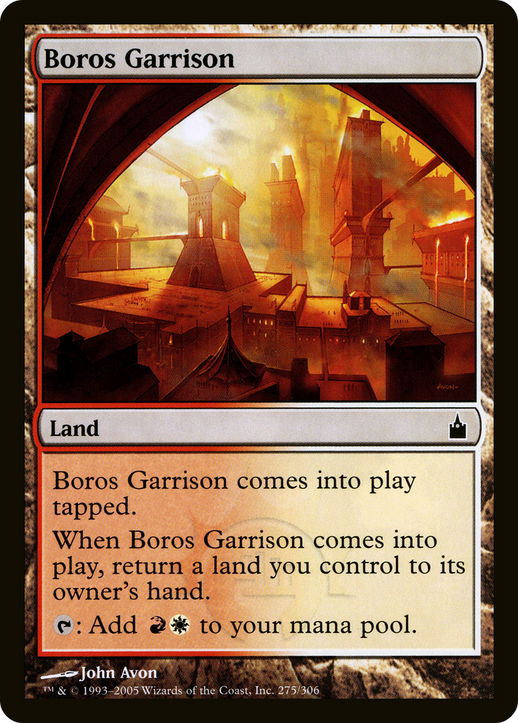 Boros Garrison (RAV-275) Foil
