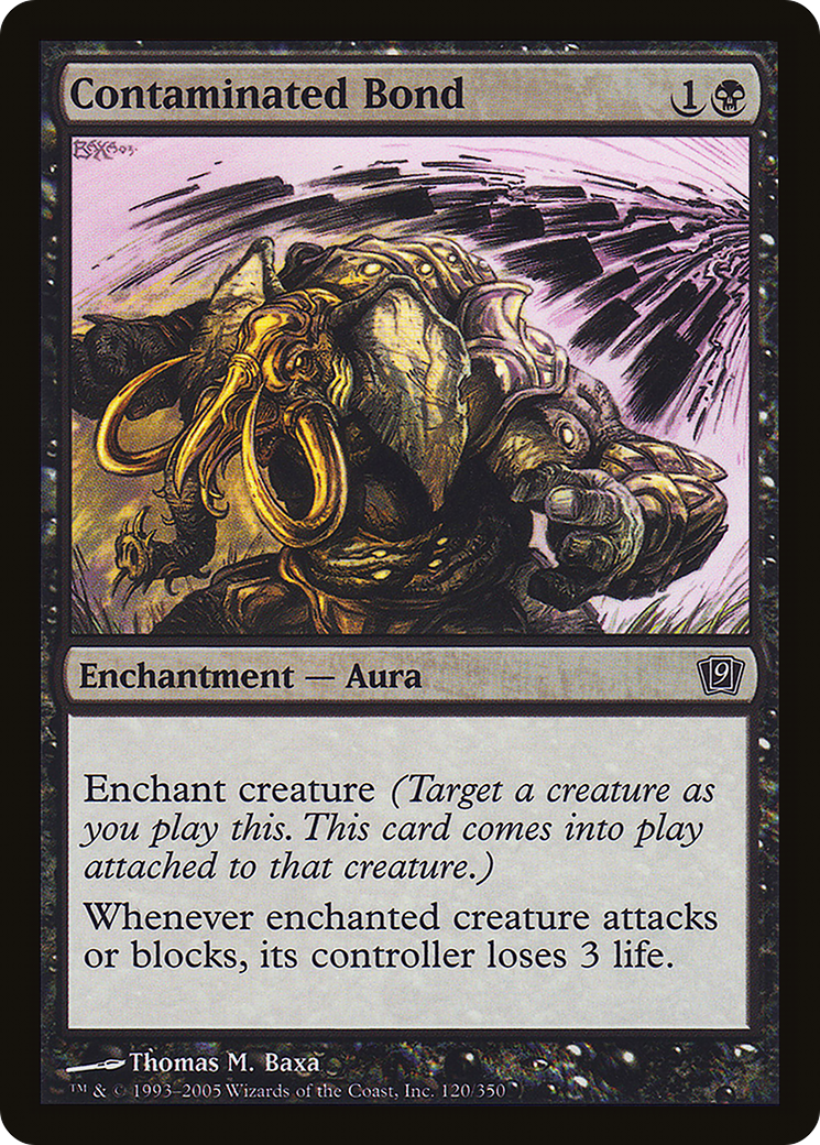 Contaminated Bond (9ED-120) Foil