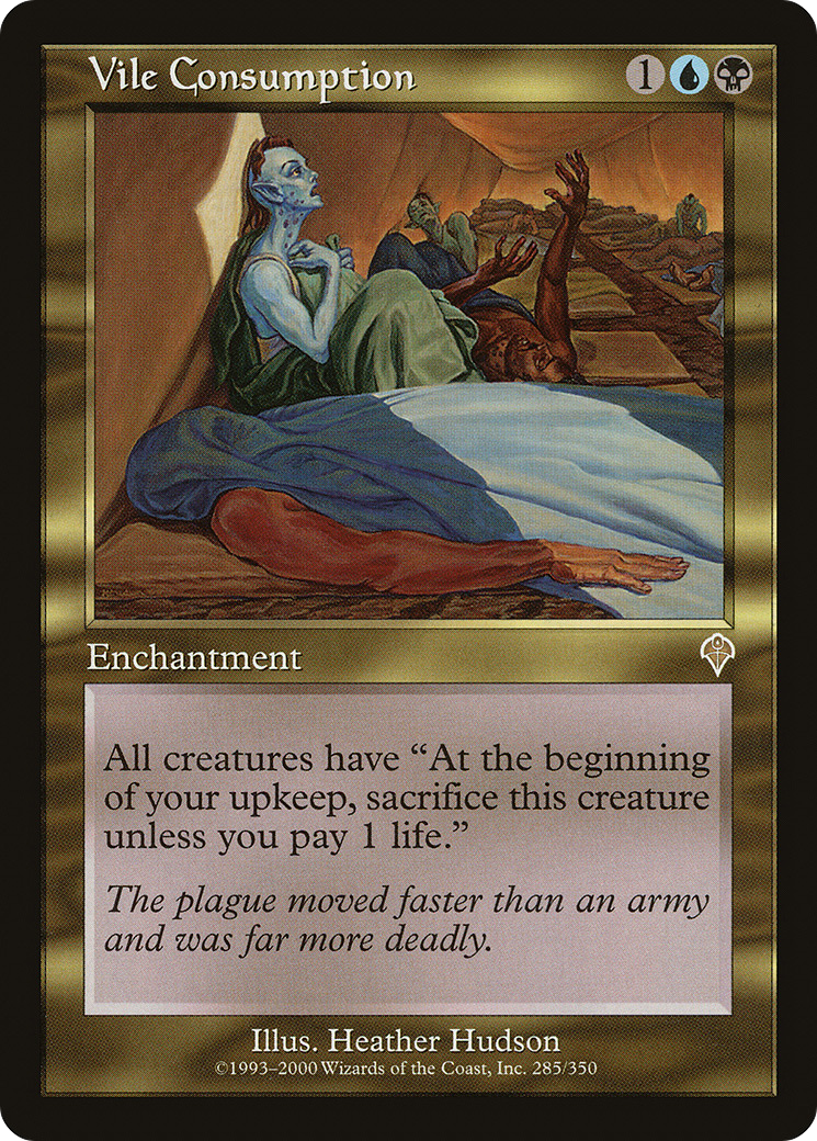 Vile Consumption (INV-285) Foil