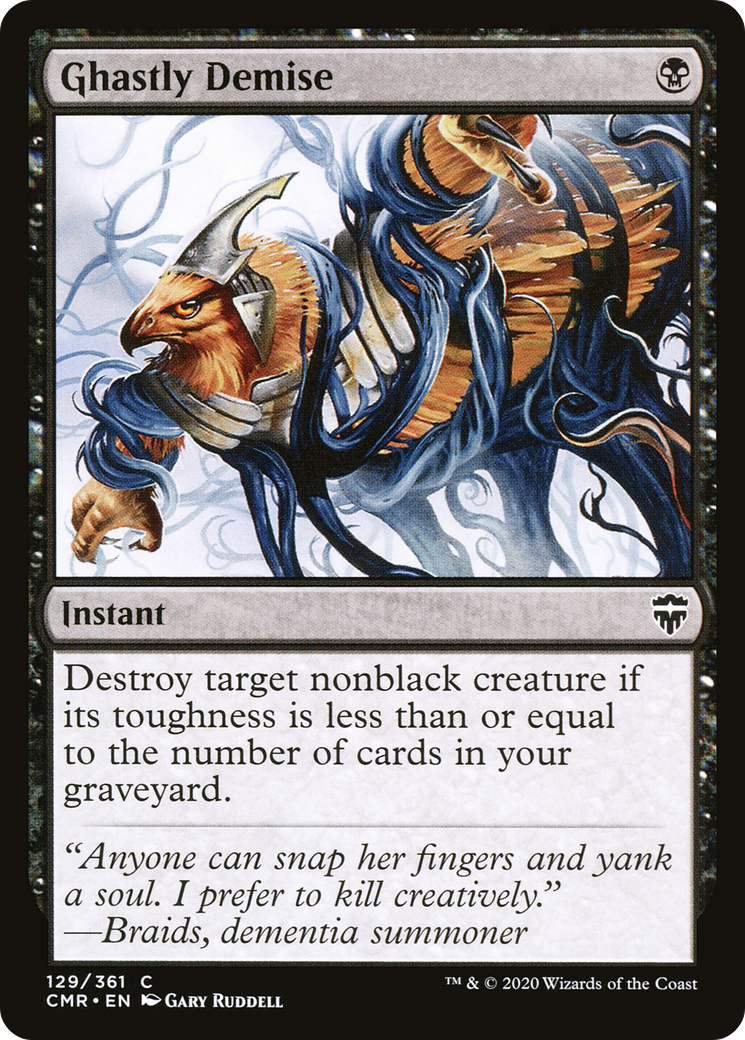 Ghastly Demise (CMR-129) Foil