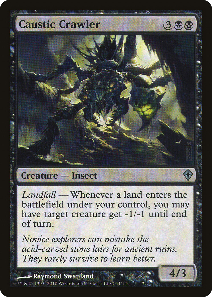 Caustic Crawler (WWK-054) Foil