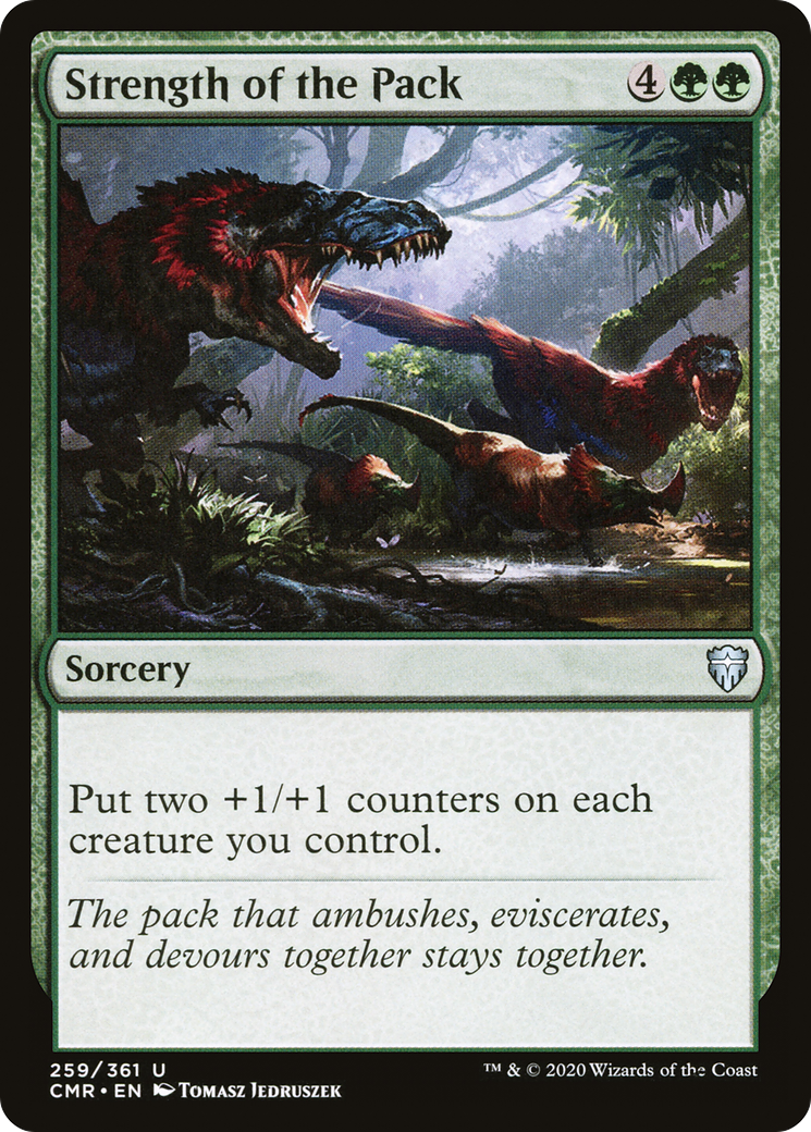 Strength of the Pack (CMR-259) Foil