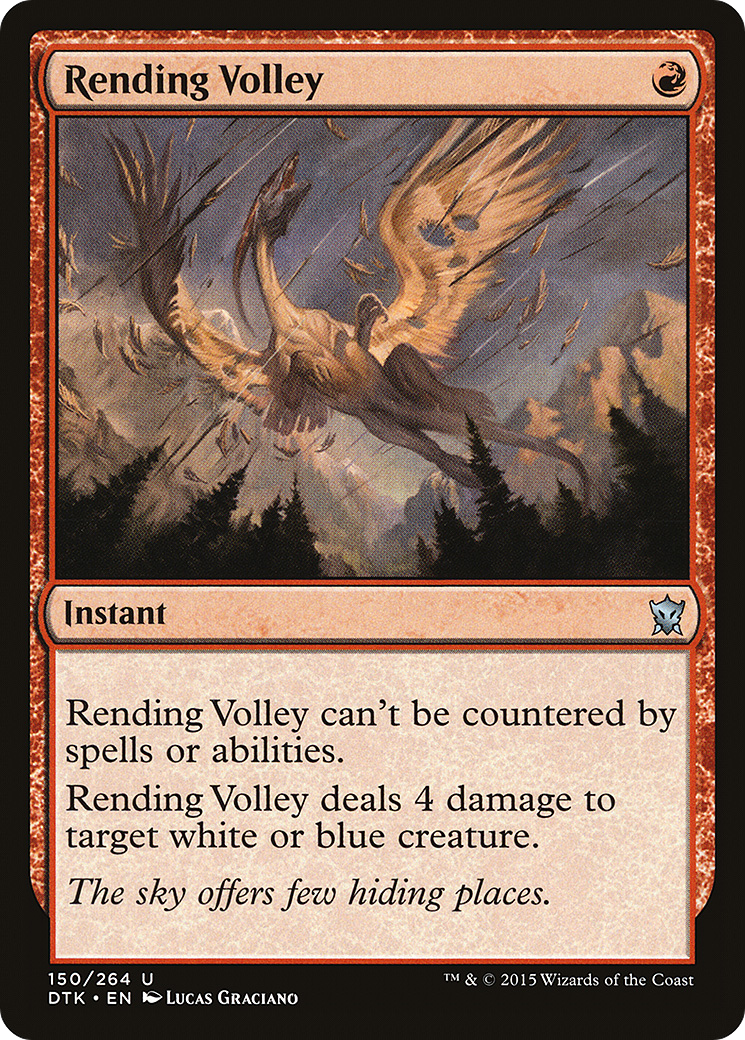 Rending Volley (DTK-150) Foil
