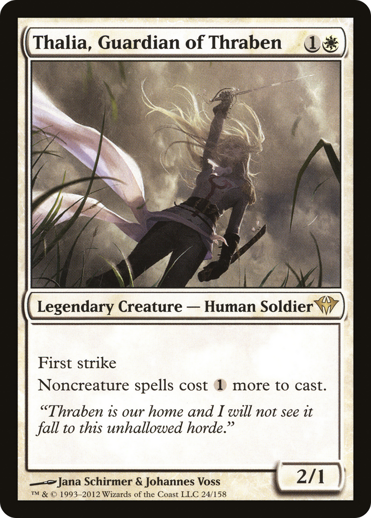 Thalia, Guardian of Thraben (DKA-024) Foil