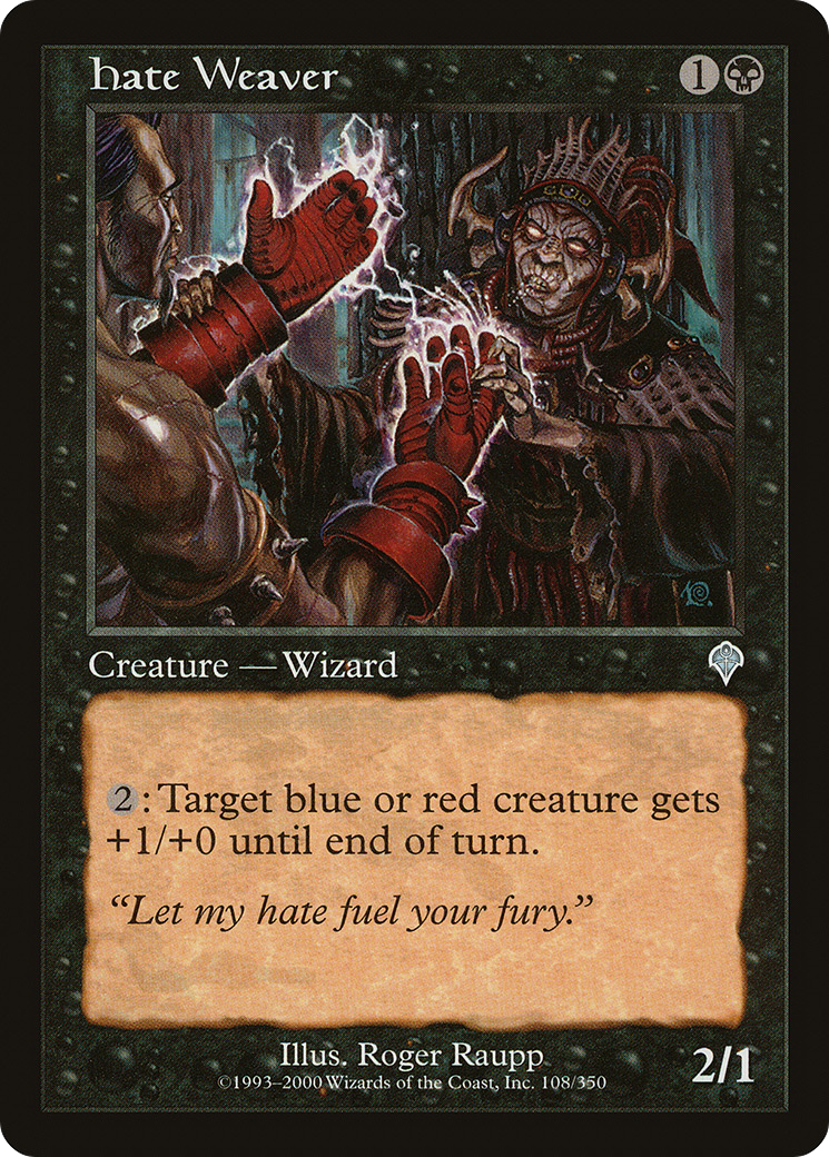 Hate Weaver (INV-108) Foil